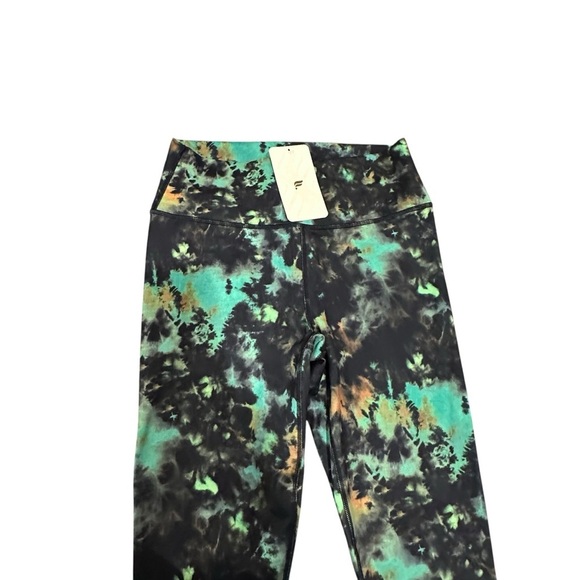 Fabletics | The Define Green and Black Leggings for Active Comfort (M) 7/8 NWT - Picture 2 of 5